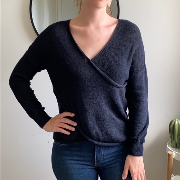 UO - cross front sweater - Picture 1 of 2